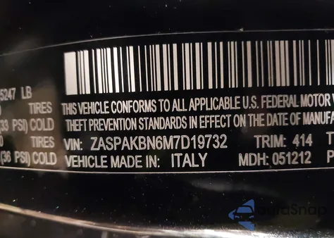 2021 Alfa Romeo Stelvio Ti Awd z USA, uszkodzony, nr VIN ZASPAKBN6M7D19732